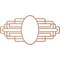 Ekena Millwork Elizabeth Wood Fretwork Pierced Ceiling Medallion, Cherry, 18"W x 9"H x 5"IW x 8 1/2"IH x 3/8"T CMWP18X09X0375EBCH - alternate 2